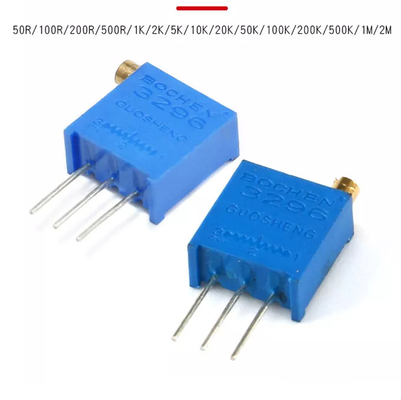 ohm ROHS 3296W-10R du trimmer 1k des potentiomètres 102 du trimmer 1k