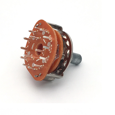 Manière du commutateur rotatif 100ohm Cts 5 de position de DC500V 2 Polonais 6