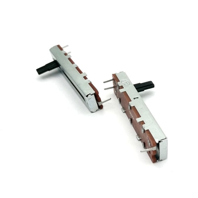 Pin linéaire de PC du potentiomètre 30mm de glissière d'ohm de 0.05W 10k double