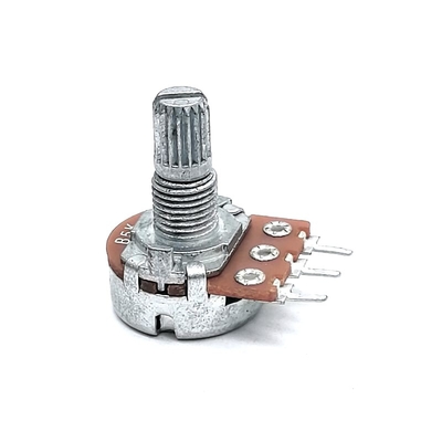 potentiomètre simple rotatoire de tour du potentiomètre 2ohm de 16mm pour le contrôle du volume