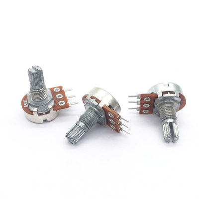 WH148 potentiomètre rotatif contrôle du Volume longue durée linéaire B50K B10K potentiomètre potentiomètre à Film de carbone pour Audio