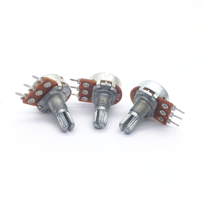 WH148 potentiomètre rotatif contrôle du Volume longue durée linéaire B50K B10K potentiomètre potentiomètre à Film de carbone pour Audio