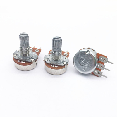 WH148 potentiomètre rotatif contrôle du Volume longue durée linéaire B50K B10K potentiomètre potentiomètre à Film de carbone pour Audio