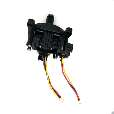 potentiomètre rotatoire de manette en plastique d'axe de 16mm avec le fil et la prise