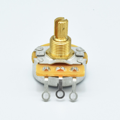 potentiomètre rotatoire de guitare de l'axe 15.5mm B500k en métal de style de 24mm CTS
