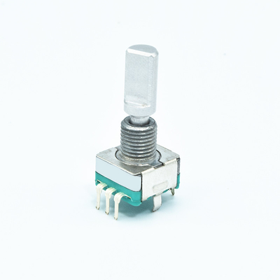 bouton rotatoire continu à C.A. du commutateur rotatif 300V de 11mm avec le bouton poussoir 360 degrés