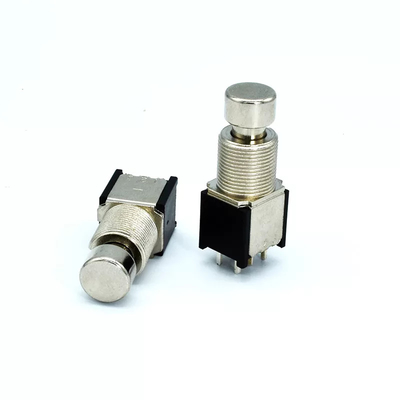 9 Pin 3pdt frappent du pied le commutateur 500V pour la guitare électrique