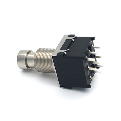 9 Pin 3pdt frappent du pied le commutateur 500V pour la guitare électrique