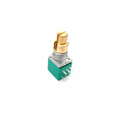 Potentiomètre rotatoire d'ODM 15mm B10k avec le commutateur pour les produits électroniques