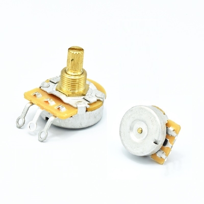 Potentiomètre blanc des pots 0.125w B100k de la guitare 10000ohm électrique