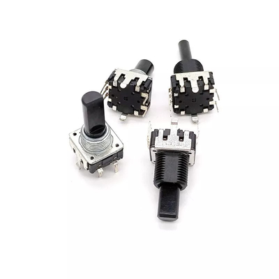 L'encodeur Communauté des Douze rotatoire audio de Peaker avec le bouton poussoir 10ohm a fileté la bague