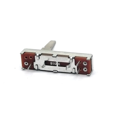 potentiomètre de glissière de l'affaiblisseur AC300V B10k de glissière de longueur de 45mm