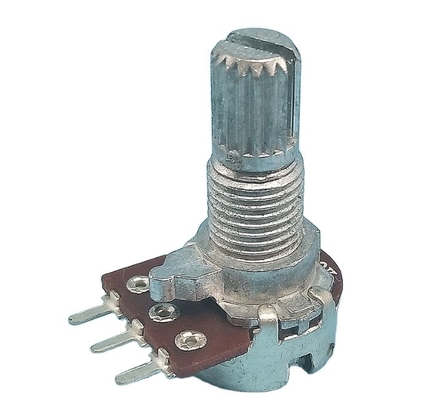 amplificateur audio de pot de chandelle de Pin 500k du potentiomètre 3 de 12mm A10k