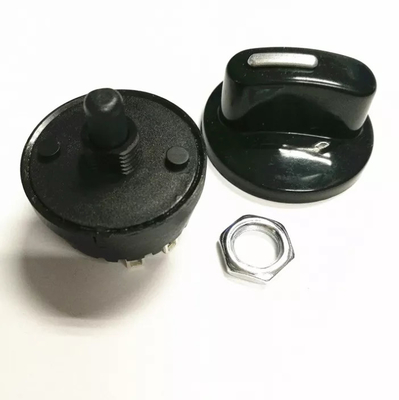 Fan continue de commutateur rotatif de manière du commutateur rotatif 6A 1 Polonais 12 du presse-fruits 29mm