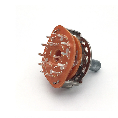 Haut-parleurs continus multiboucle de commutateur rotatif de 2p4t Mini Rotary 500ohm