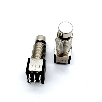 C.A. 6A 9 Pin Footswitch de la guitare 125V de pédale de pied de la CE 17.1mm