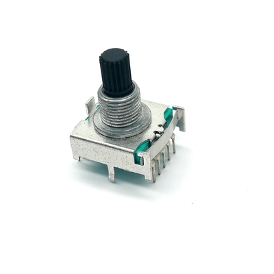 potentiomètre simple de rondin du commutateur rotatif 0.3A 100k de jet de triple de 17mm Polonais