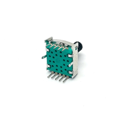 potentiomètre simple de rondin du commutateur rotatif 0.3A 100k de jet de triple de 17mm Polonais