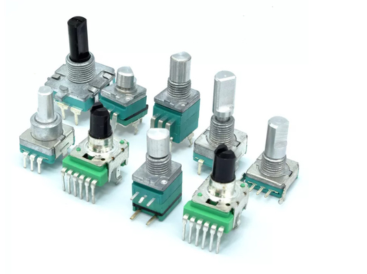 5 potentiomètre de Pin 1KΩ avec le commutateur de bouton poussoir 9mm
