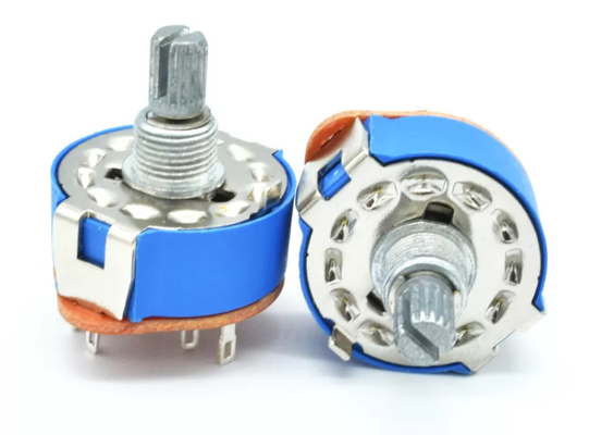 Les positions du commutateur rotatif 12 d'inverseur de SR25-FC PLONGENT le commutateur rotatoire Oven Rotary Switch de bande