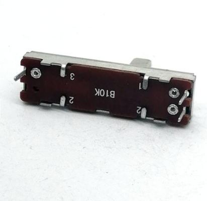 pot linéaire linéaire de glissière du potentiomètre 2ohm de la glissière 10k de 50N 35mm