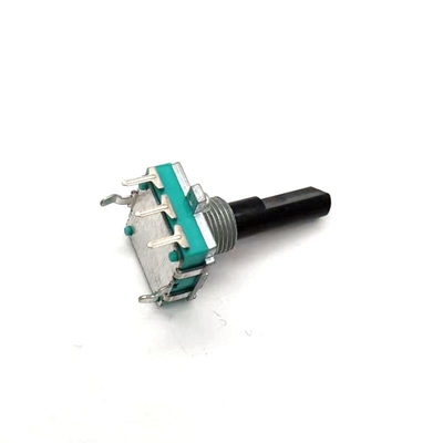Axe en plastique rotatoire du bouton DC250V d'encodeur du commutateur EC16 noir