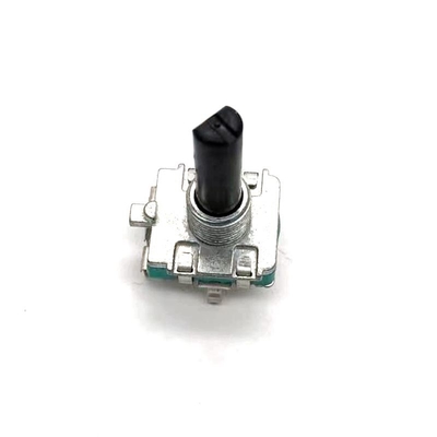 Axe en plastique rotatoire du bouton DC250V d'encodeur du commutateur EC16 noir