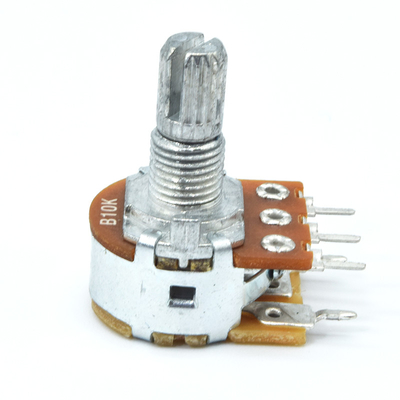 Potentiomètre 500k de commutateur rotatif de cannelure avec le commutateur employé par le talkie-walkie