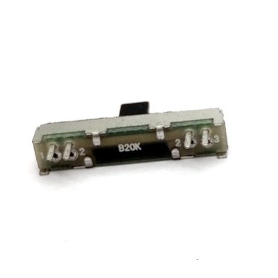 Potentiomètre C2040N de glissière de l'affaiblisseur 100k de glisseur de mélangeur de la longueur 20mm