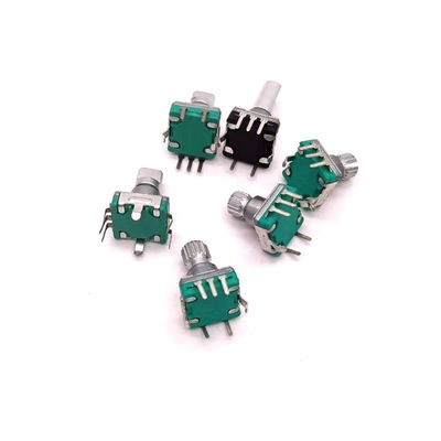 Double commutateur rotatoire par accroissement de l'encodeur 5mA avec les boutons concentriques 11mm
