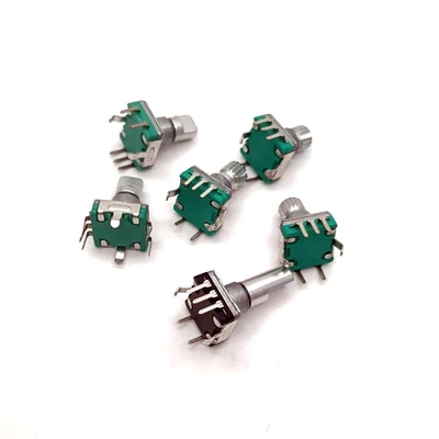 Double commutateur rotatoire par accroissement de l'encodeur 5mA avec les boutons concentriques 11mm