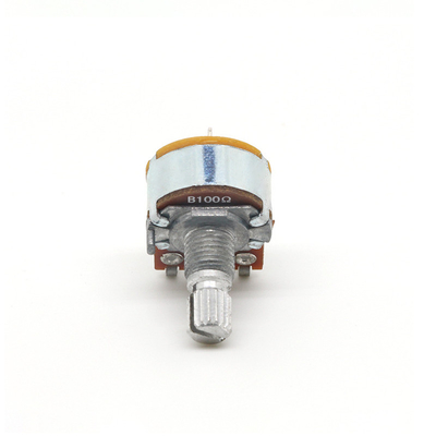 commutateur 0.5A rotatif continu de potentiomètre de 25ohm B100k double