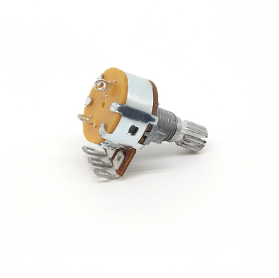 commutateur 0.5A rotatif continu de potentiomètre de 25ohm B100k double