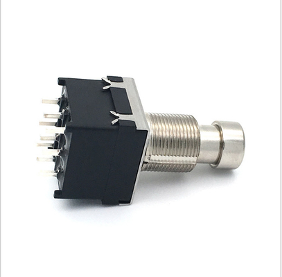 SF17 10000 fait un cycle 2pdt le commutateur 9 Pin Push Button Foot 100ohm