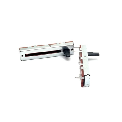 Potentiomètre de glissière de l'affaiblisseur B10k 100ohm 45mm de voyage de la résistance variable 30mm
