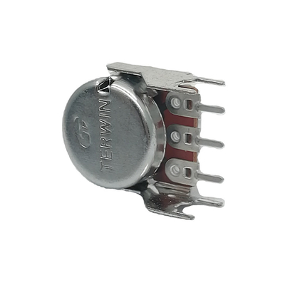 Alpha rotatoire de potentiomètre de rondin de l'inverse 500k du potentiomètre 16mm de film de carbone