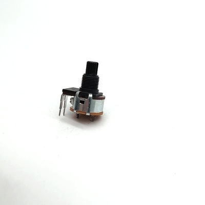 Potentiomètre noir de bouton de volume de 5000ohm 6 Pin Volume Control 0.2W