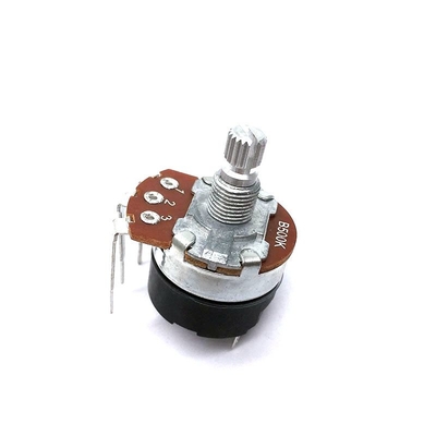 ajustement rotatoire du potentiomètre ROHS Bass Treble Pot Top Finger de commutateur de 24mm