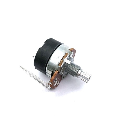 ajustement rotatoire du potentiomètre ROHS Bass Treble Pot Top Finger de commutateur de 24mm