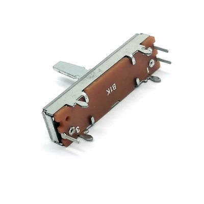 Pot linéaire de glissière du potentiomètre 100ohm de glissière de TQ 60mm pour le mélangeur professionnel