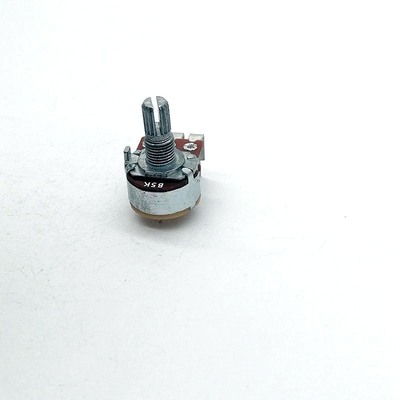 Potentiomètre d'ampère de guitare du rhéostat 16mm avec le commutateur de bouton poussoir 0.2W