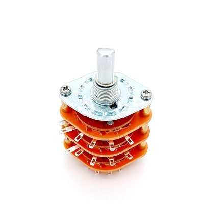 Diamètre 29mm commutateur rotatif 0.3A de 12 positions