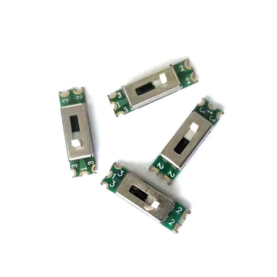 écouteur de casque de contact coulissant de bâti de panneau d'OIN du commutateur électrique de la glissière 0.3A 4P8T