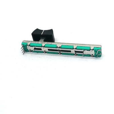 Potentiomètre à glissière linéaire 60mm 10K linéaire de Film de carbone à levier en métal utilisé pour les écouteurs et le Microphone de la Console de son