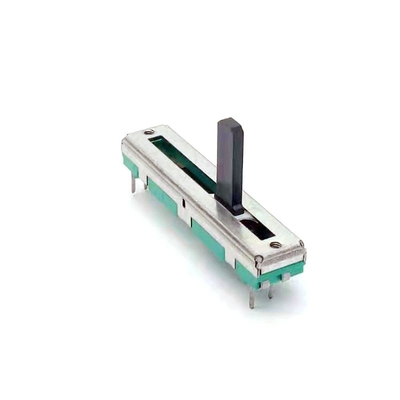 affaiblisseur 6 Pin Mixing Desk Fader Plastic de glissière de 5k~2M 15mm