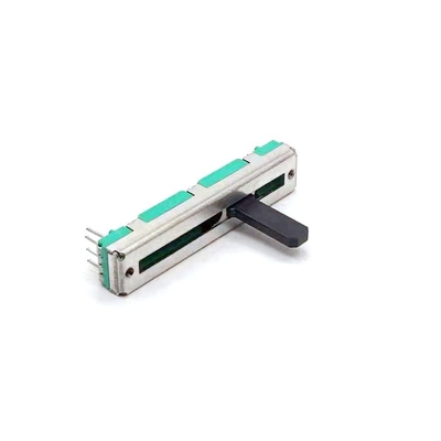 affaiblisseur 6 Pin Mixing Desk Fader Plastic de glissière de 5k~2M 15mm