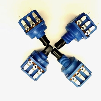 Commutateur B500K 10A de potentiomètre de commutateur rotatif du film 16mm de carbone un plus faible