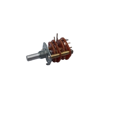 Deux position multi de Rohs 4 Polonais 6 de commutateur rotatif de la couche 500V Polonais rotatoire