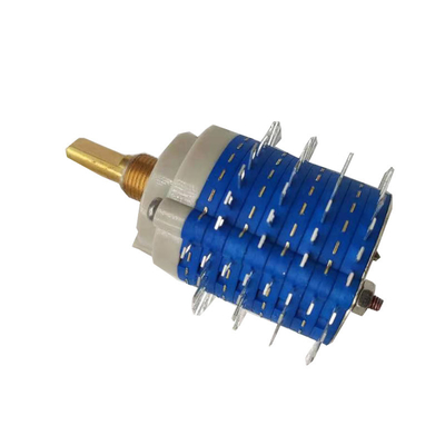 Sections multi 38mm 24 commutateurs 500V rotatifs continus rotatoires de position