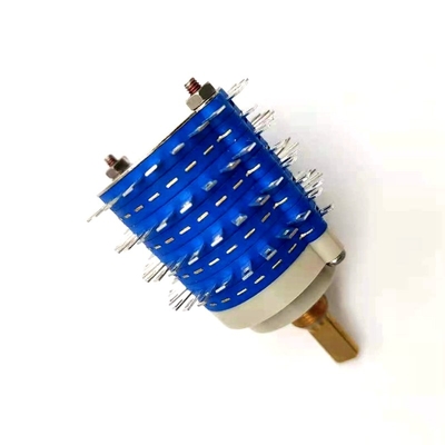 Sections multi 38mm 24 commutateurs 500V rotatifs continus rotatoires de position